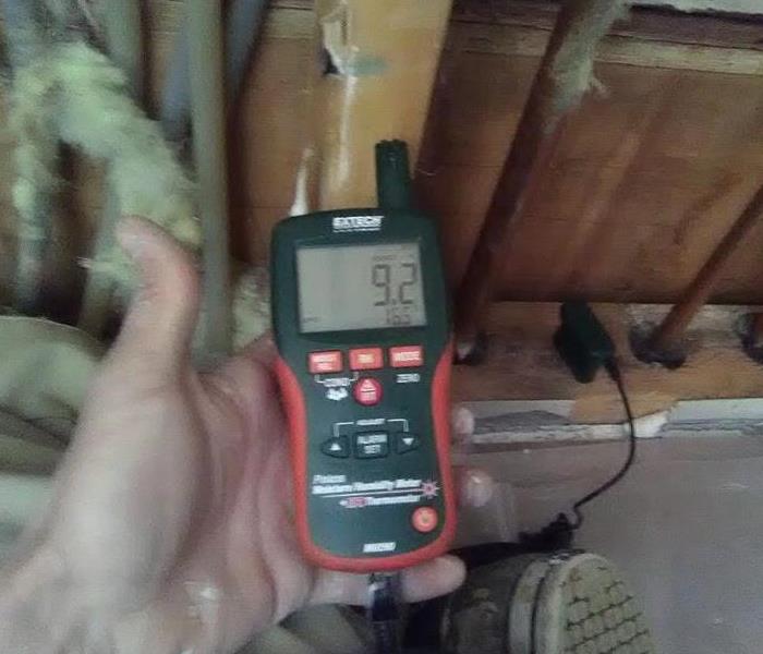 Low moisture meter reading